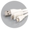 Round Bamboo Charge Cable Keyrings Cords